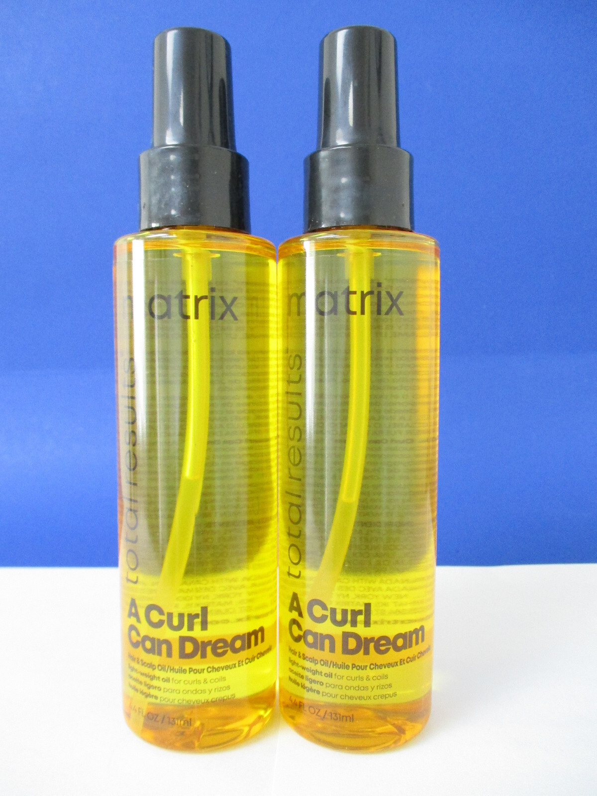 Matrix Total Results A Curl Can Dream Light Weight Oil 4.4 oz (Lot of 2)