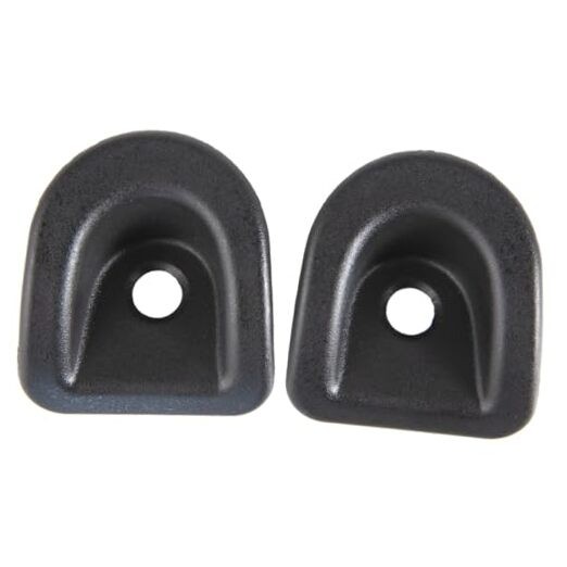 RLB-HILON 1PAIR Door Lock Knob Bezels Compatible with Ford Mustang 2005 2006