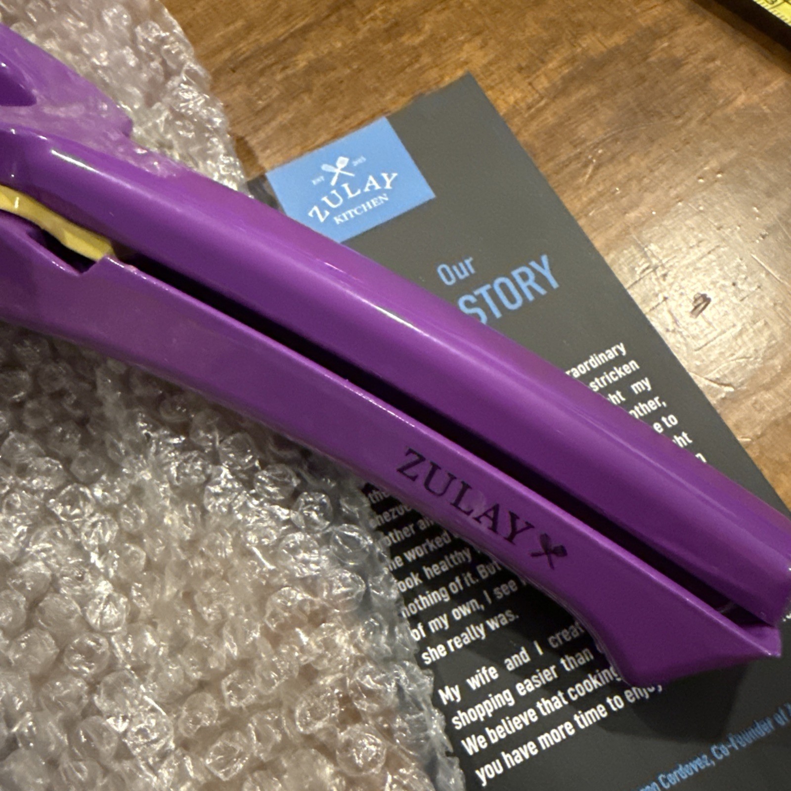 Zulay Metal Lemon Lime Squeezer - Purple
