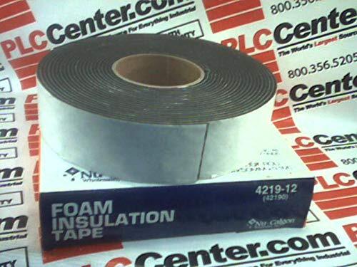 Nu-Calgon 4219-12 Foam Insulation Tape, 30 Ft x 2 in, Black