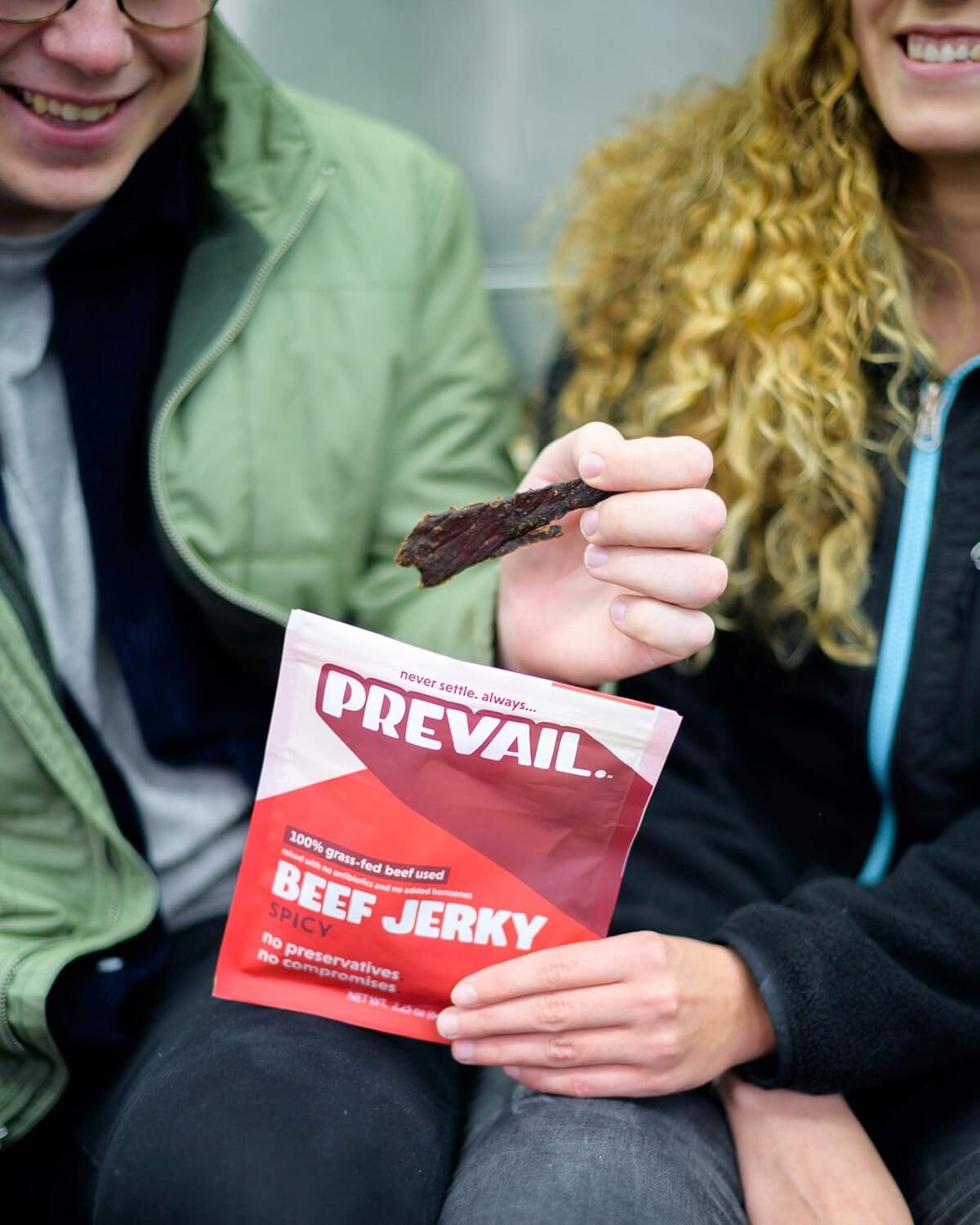 Prevail Spicy Grass-Fed Beef Jerky 2.25oz