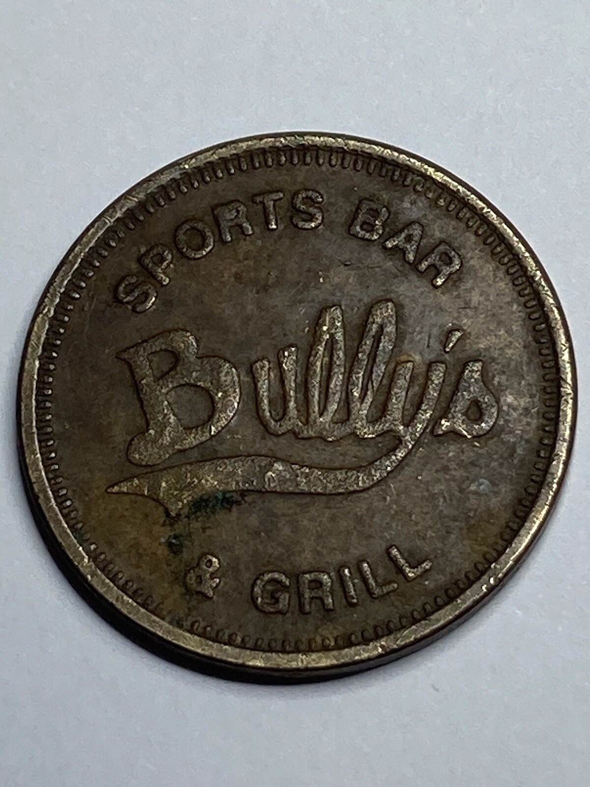 Bully's Sports Bar & Grill Token Coin A Legendary Western Nevada Sports Bar #qm1