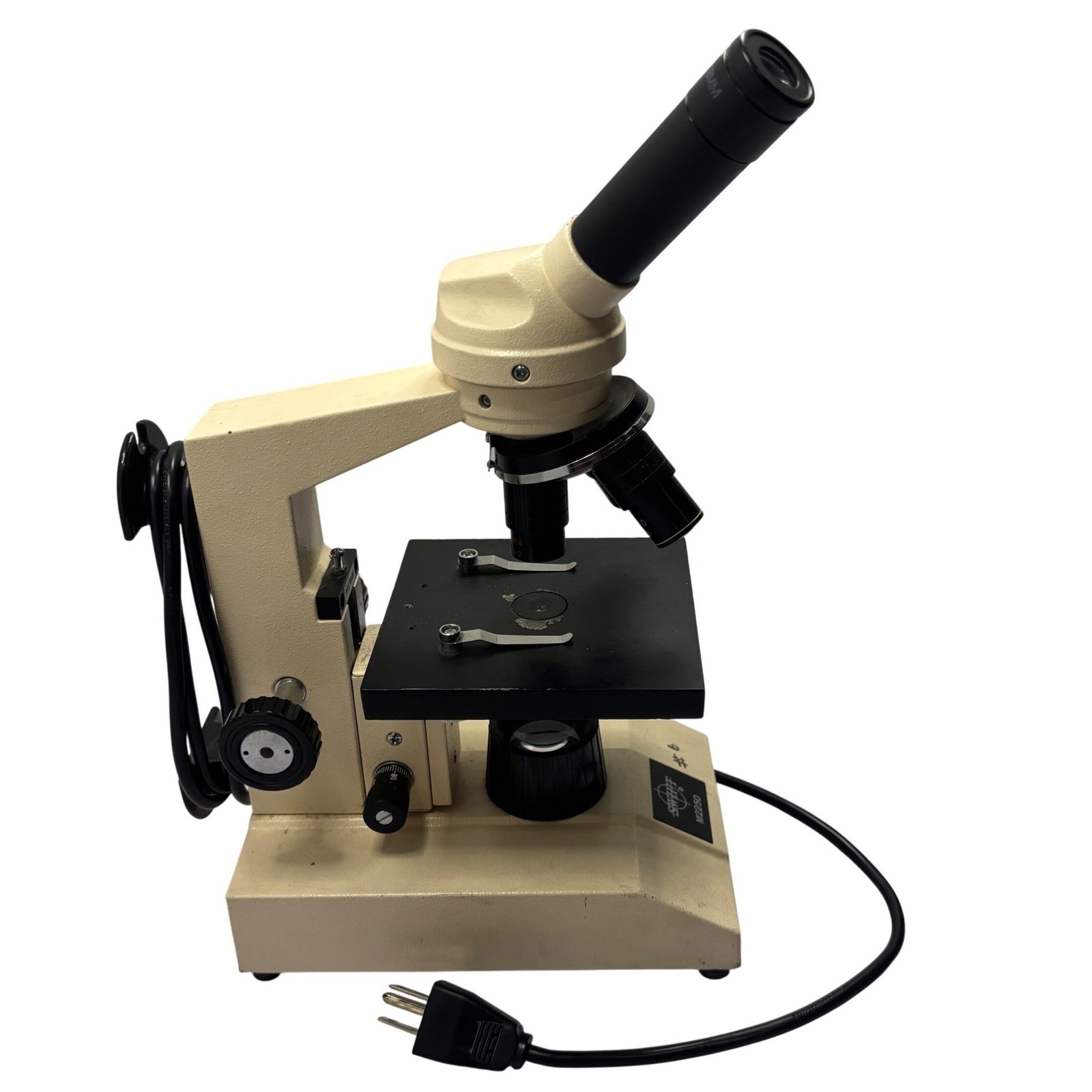 Swift Instruments M2250B Series Compound Microscope Cream Lab Scientific 120V AC