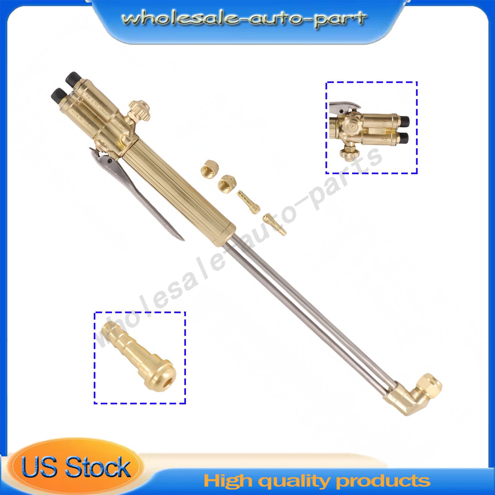 Straight Cutting Torch 21 Inch 90 Degree Fit Victor 0381-1480 ST2600FC USA