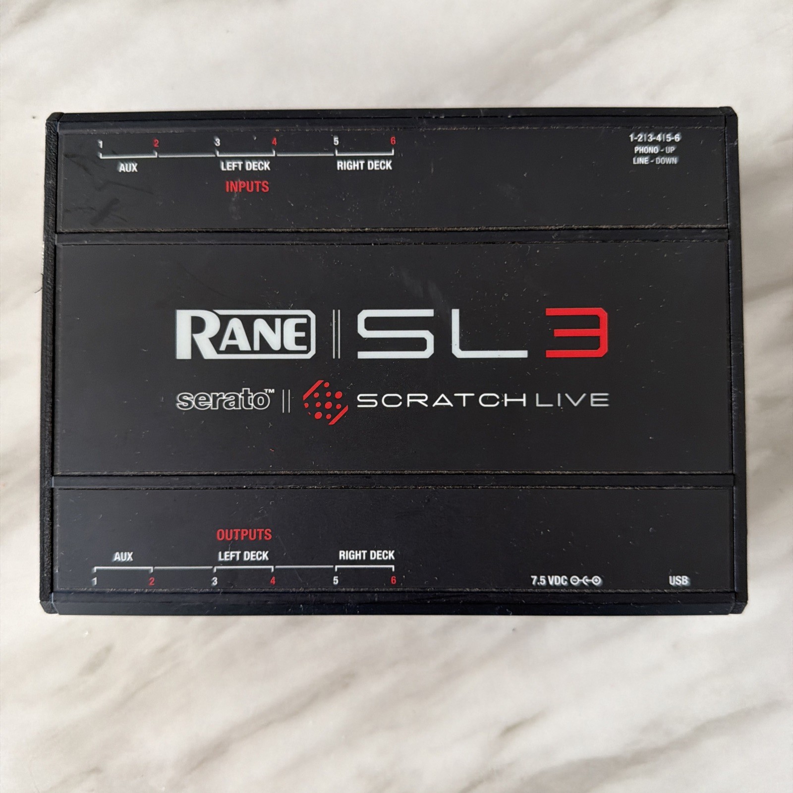 Rane SL3 Scratch Live Serato DJ Interface Musical Instruments & Gear