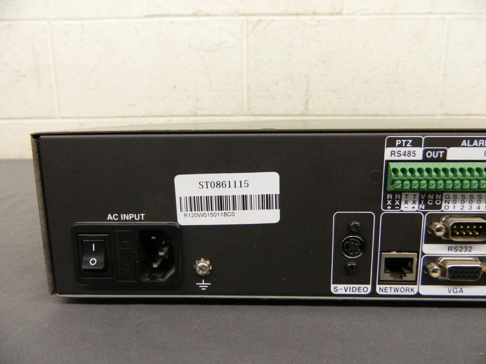 Clinton Electronics ST0861115 8-Channel High-Performance Digital Video Recorder