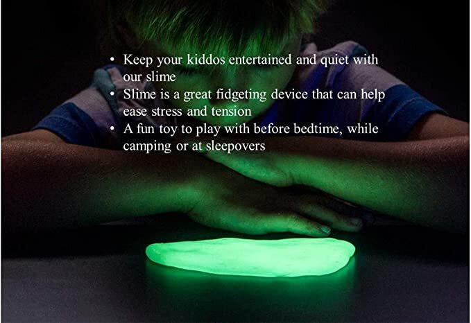 Ja-Ru Inc. Color Putty Eggs Twin Pack- Putty that Glows in the Dark Eggs 2 Pack