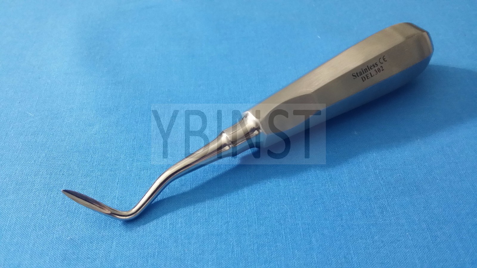2 FRENCH STEEL AUTOCLAVABLE APICAL ROOT DENTAL ELEVATORS LEFT DEL-302