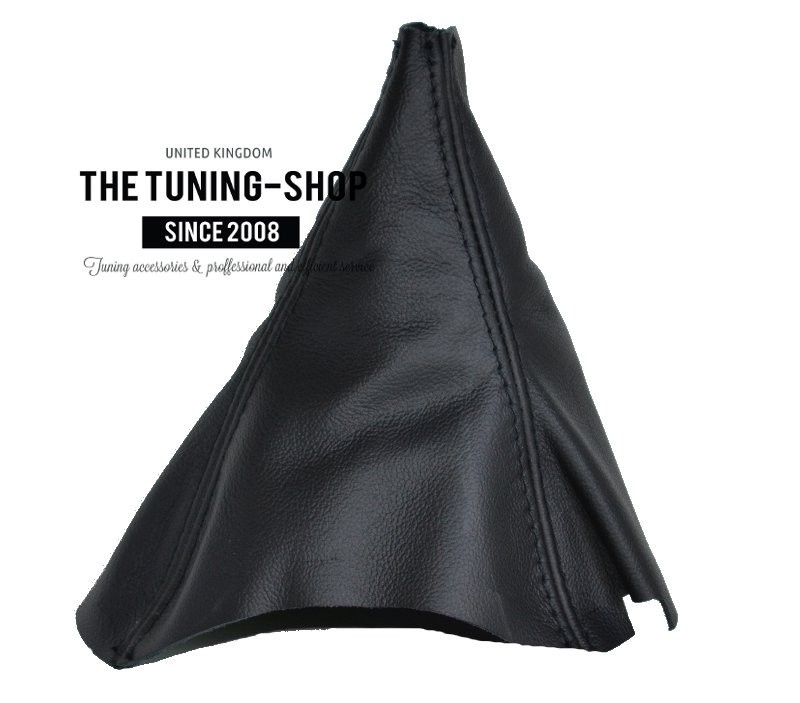 Shift Boot For Scion FR-S Automatic 2012-16 Black Leather Black Stitch