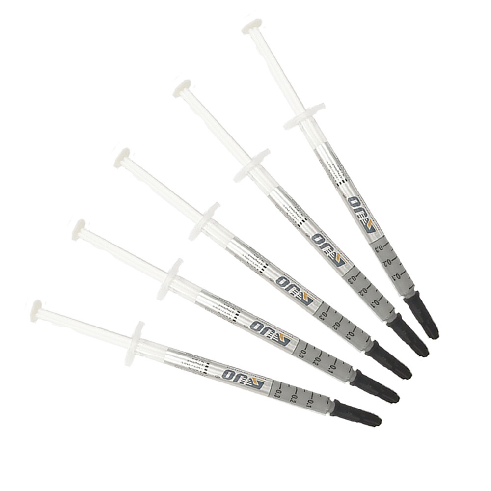 5pcs 1GRAM Thermal Paste CPU GPU Heatsink Silicon Grease Compound HY882-TU10A