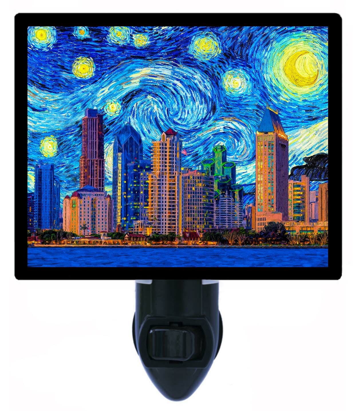 Vincent Van Gogh Decorative Photo Night Light, San Diego Starry Night