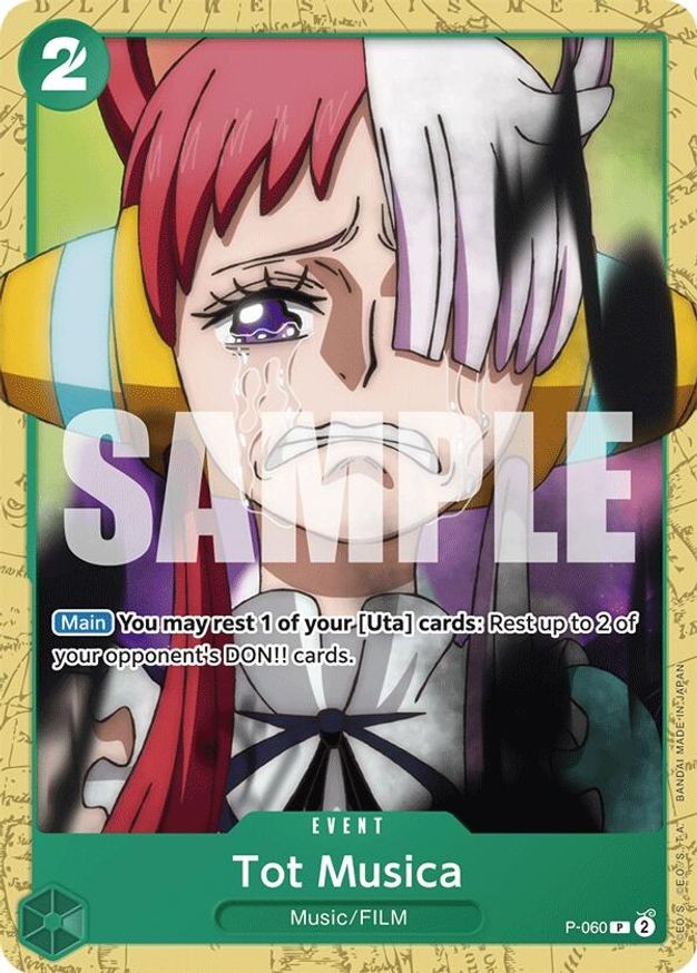 One Piece Tot Musica (P-060/241) One Piece Promotion Cards NM