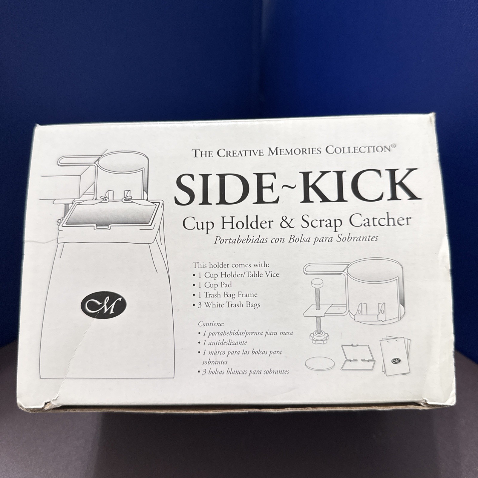 Creative Memories Side Kick Cup Holder & Scrap Catcher