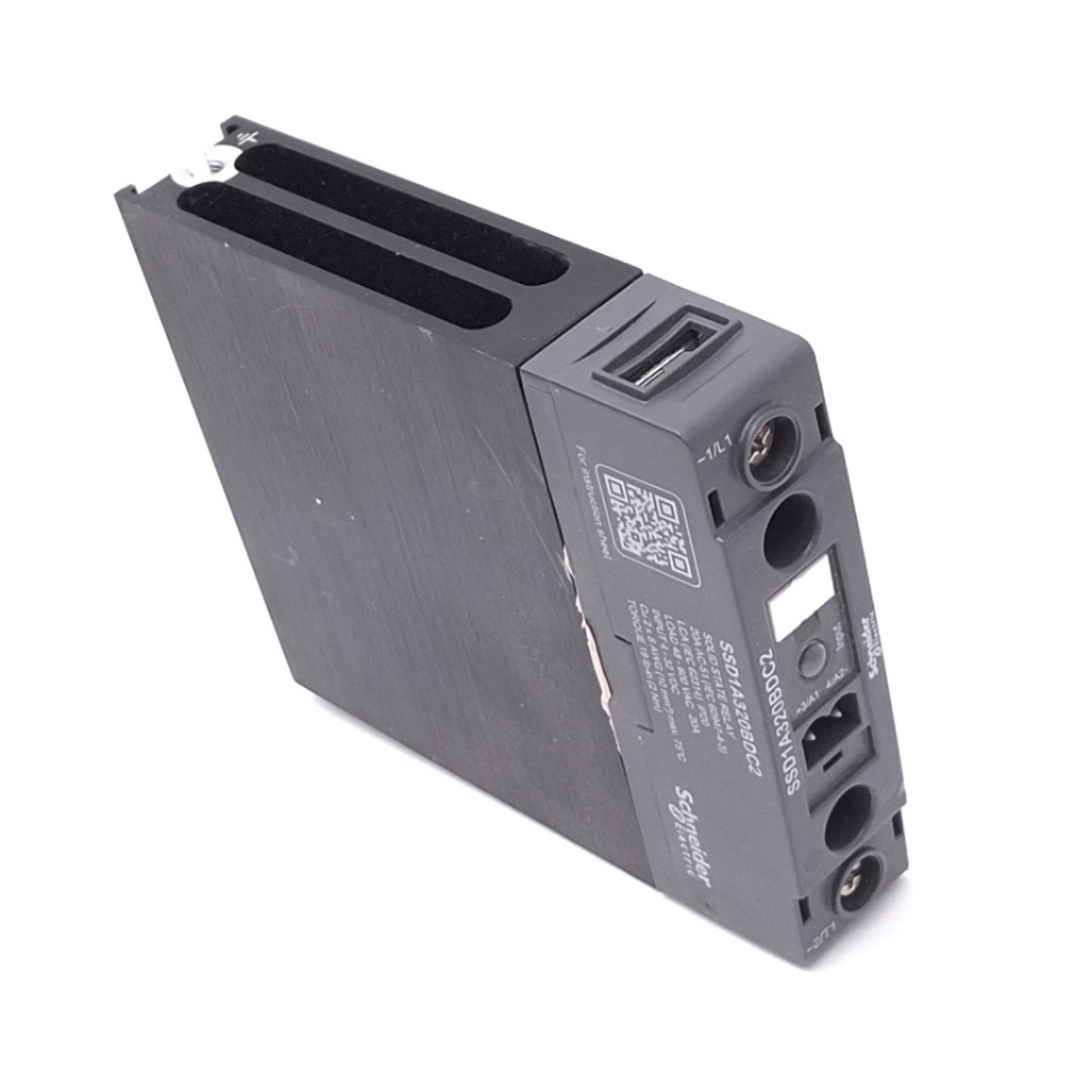 Schneider Electric SSD1A320BDC2 Solid State Relay, SPST-NO, 4-32VDC In, 20A Max