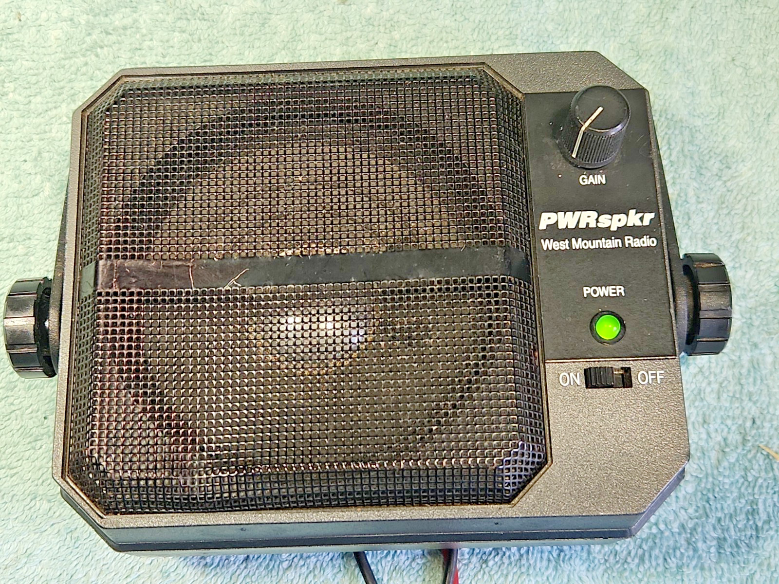 West Mountain Radio Amplified Power Speaker PWRspkr for Ham GMRS CB SCANNER