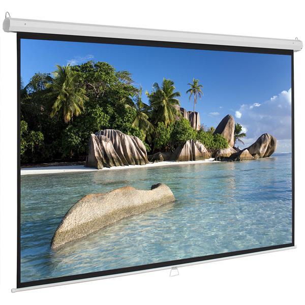 Motorized/Manual Pull Down Projector Projection Screen Home Theater 84''/100"