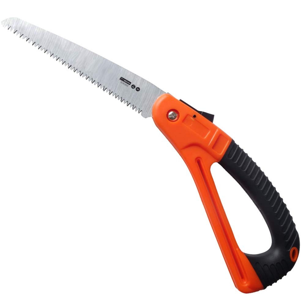 Harden Folding Pruning Saw with SafeGaurd Handle - 7” Hight Hardness Steel 3 ...