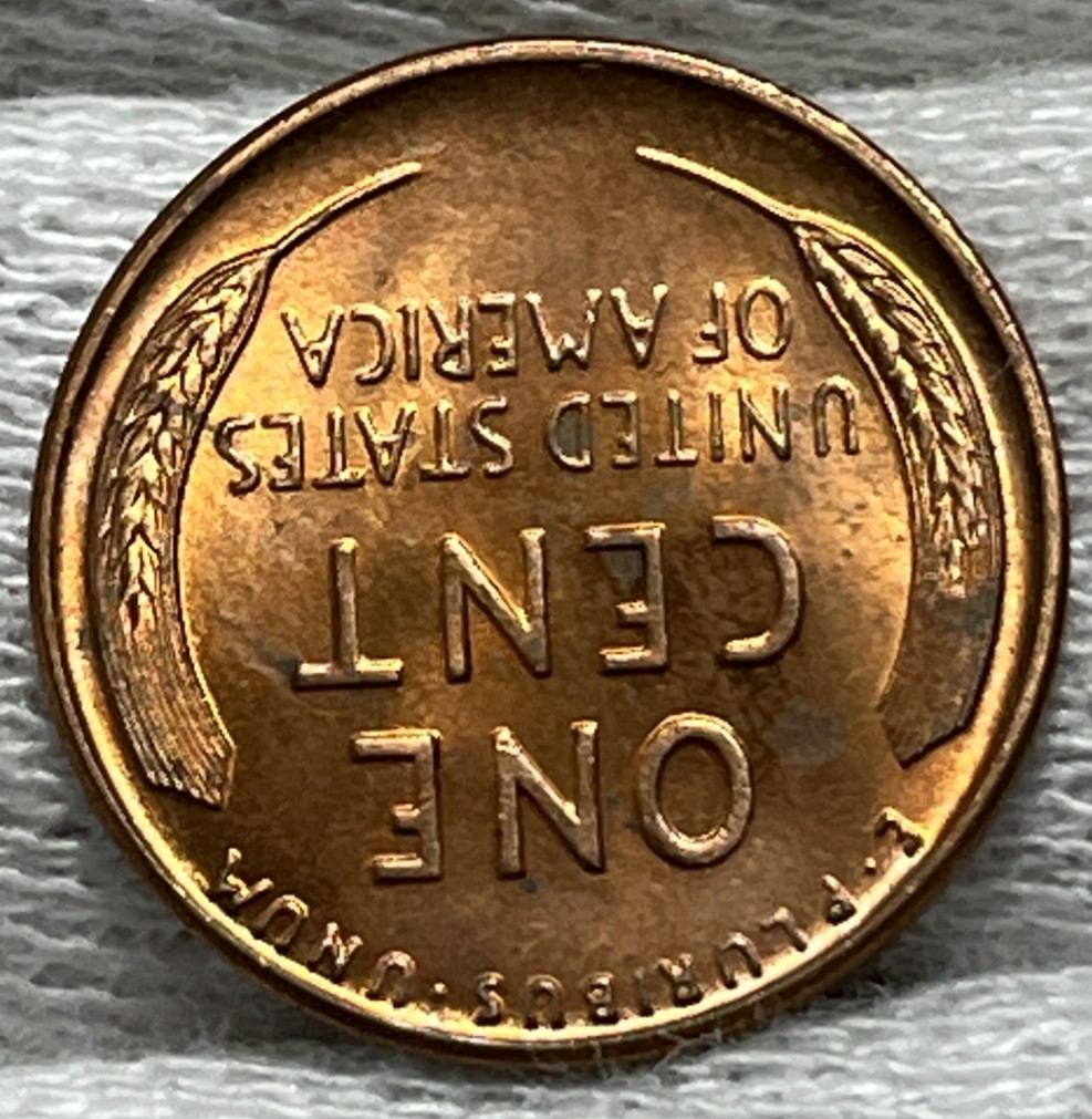 1944 D/D Wheat Penny Errors DDO Die Clash Uncirculated