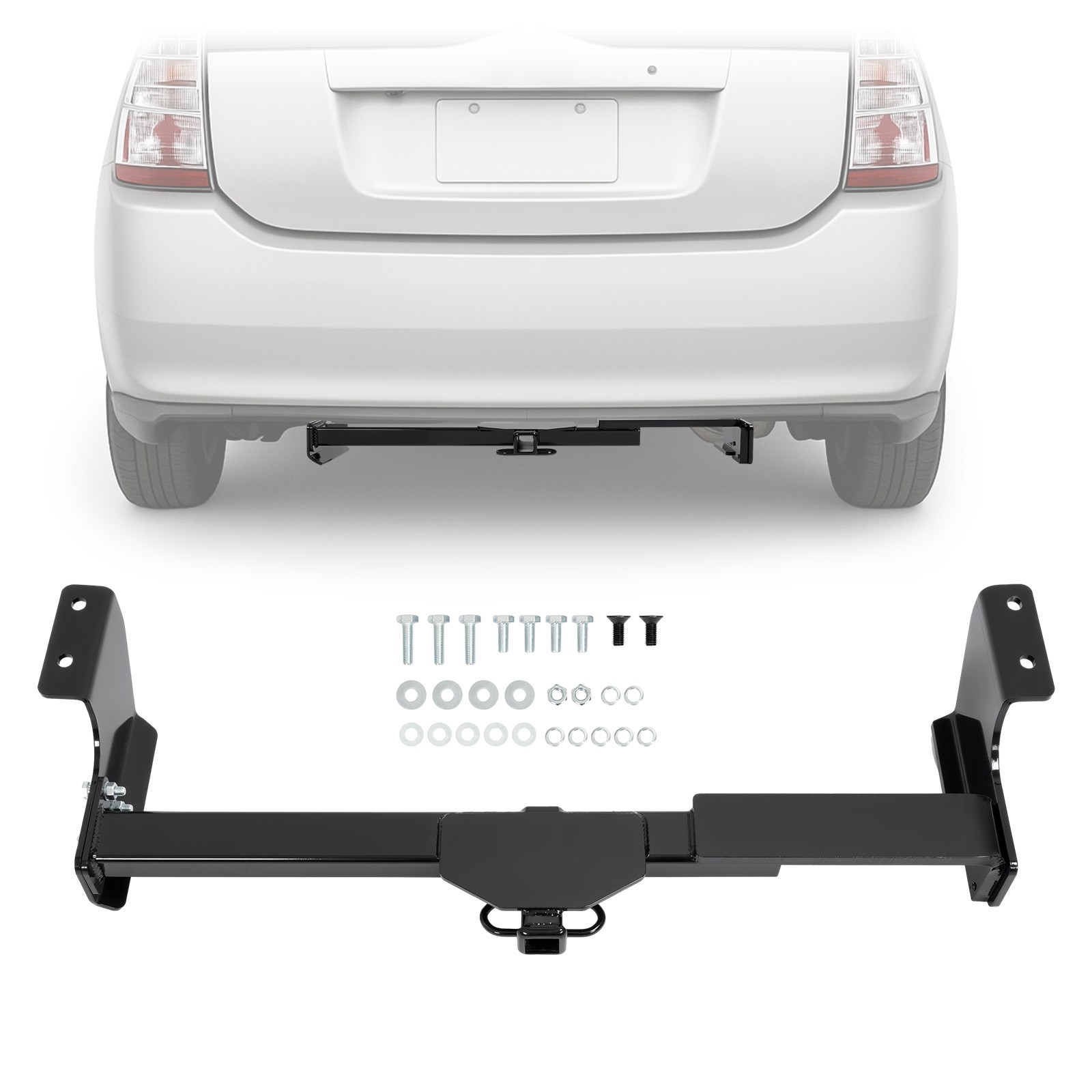 Class 1 Trailer Hitch 1.25" Tow Receiver For Toyota Prius Base/Touring 2004-2009