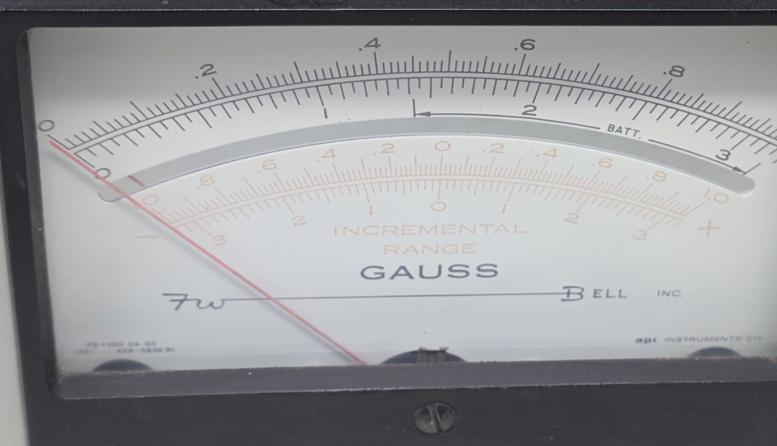 F.W. Bell Incremental Gaussmeter Model 640 - Untested (No Power Cord)