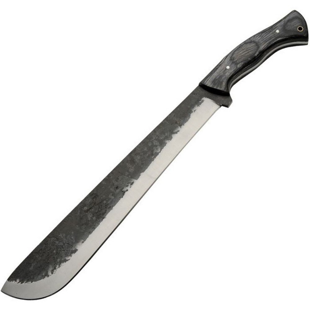 Rite Edge Machete Carbon Steel Full Tang Blade Black Pakkawood Handle - 203509