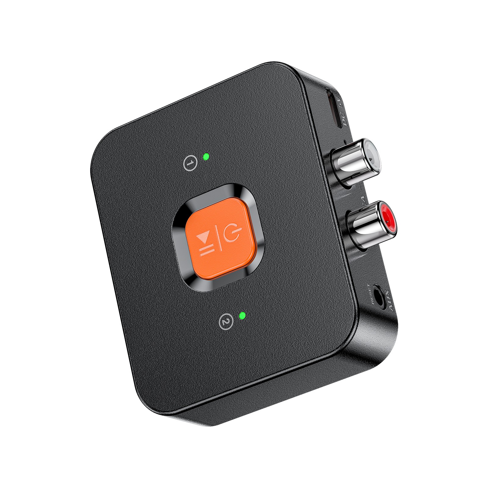 Dual Link Bluetooth 6.0 Audio Receiver Wireless Adapter 3.5mm Jack RCA Output
