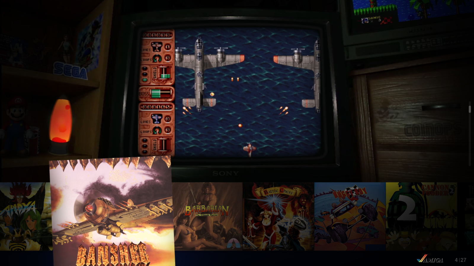 Retro-games system