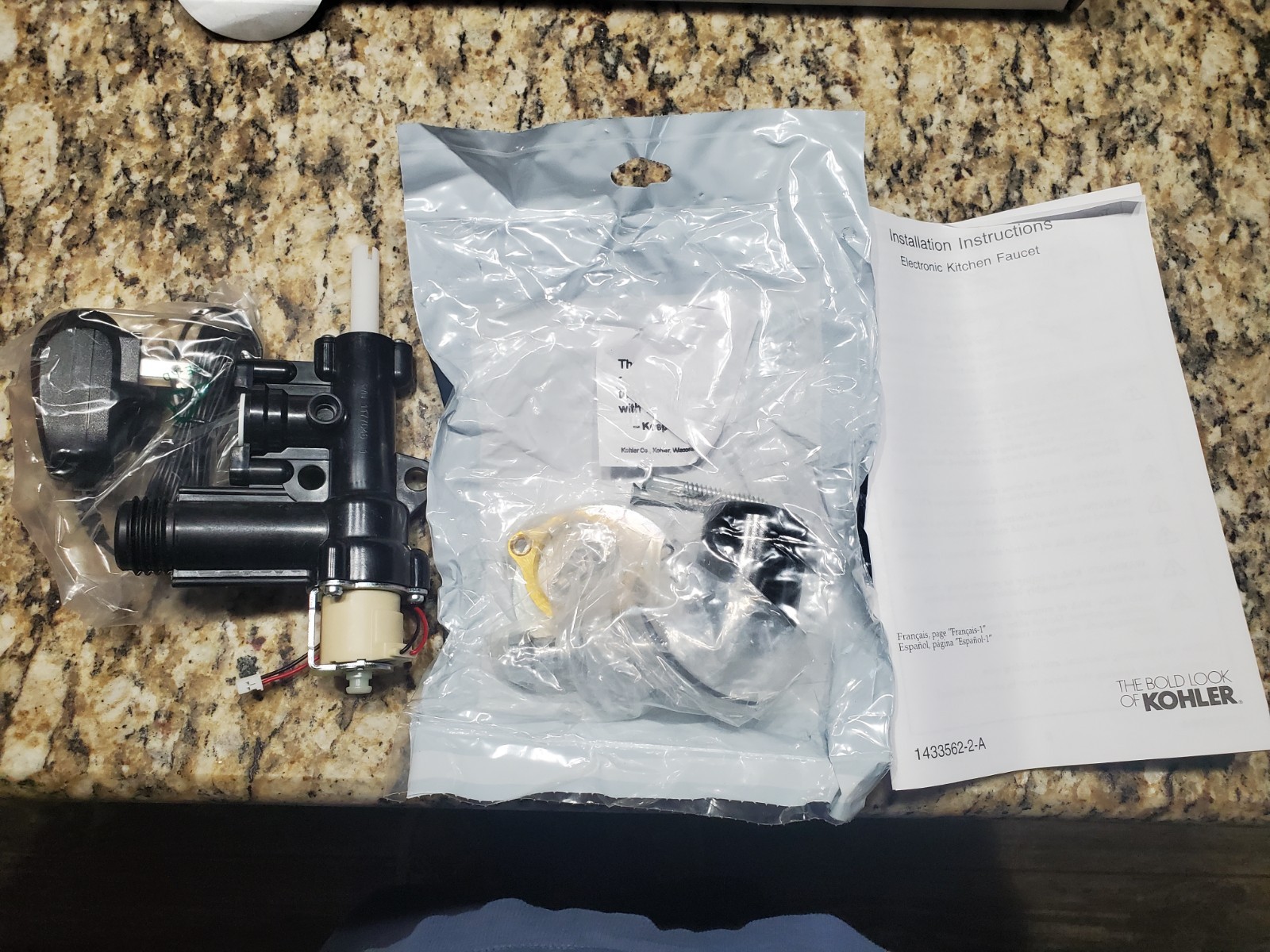 Kohler Tone Touchless K-23766-BL PullDown Multi Spray Kitchen Faucet Matte Black
