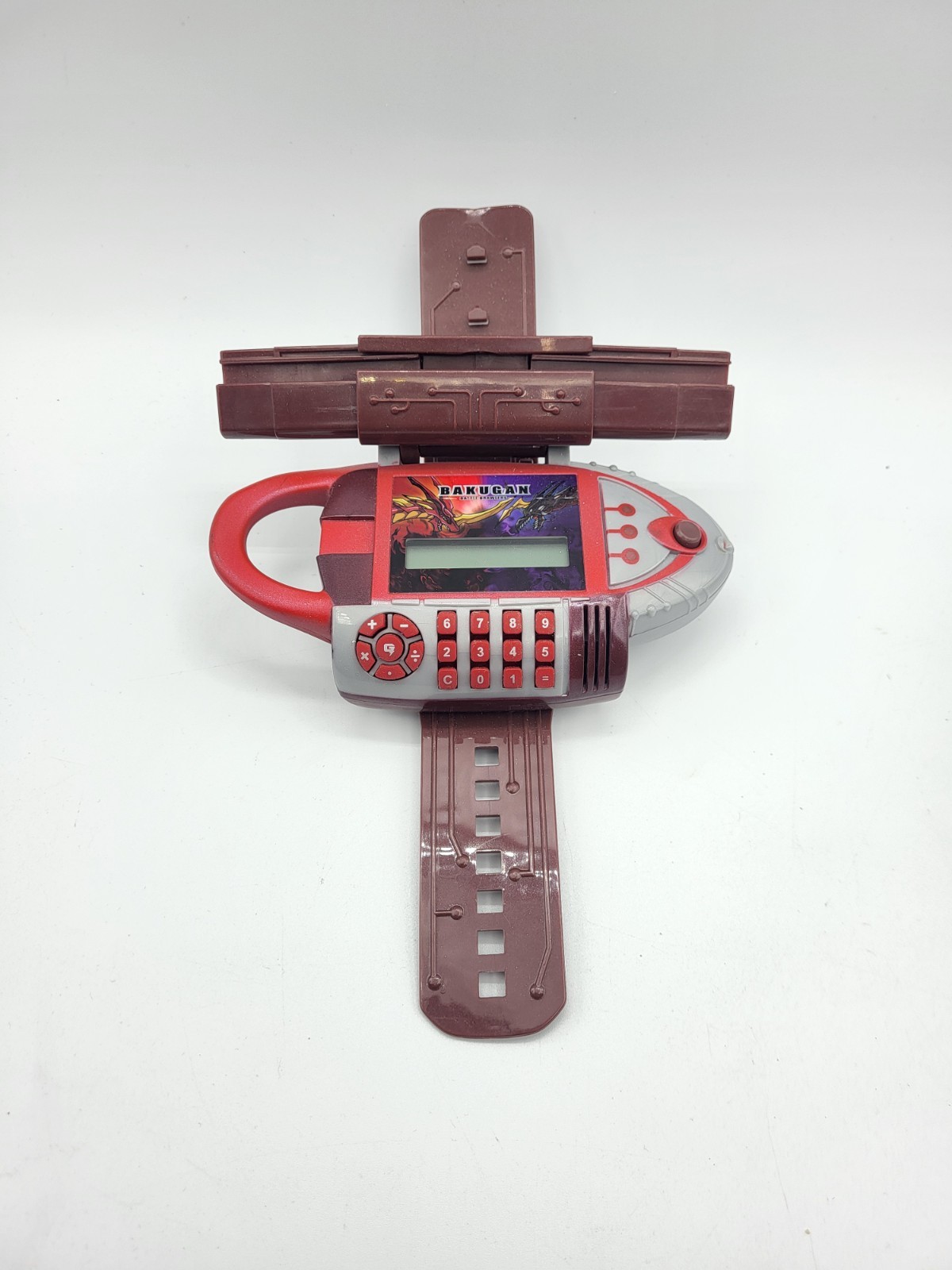 Bakugan BakuGauntlet Electronic Wrist Calculator Game Accessory