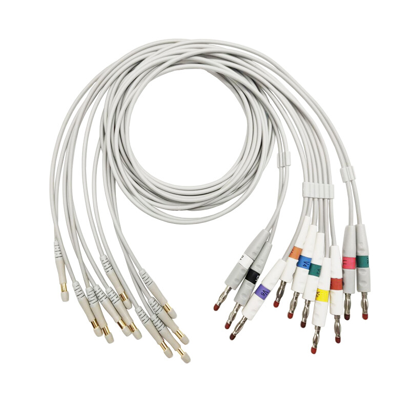 Replaceable Lead Set,10Lead Patient Cable,AHA,Banana for Welch Allyn CP100/200
