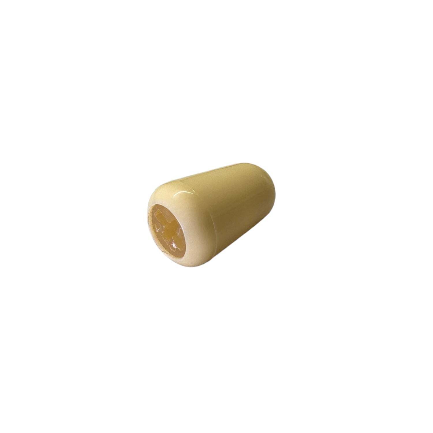 AxLabs Strat-Style Switch Tip with Nylon Insert Aged White / Cream