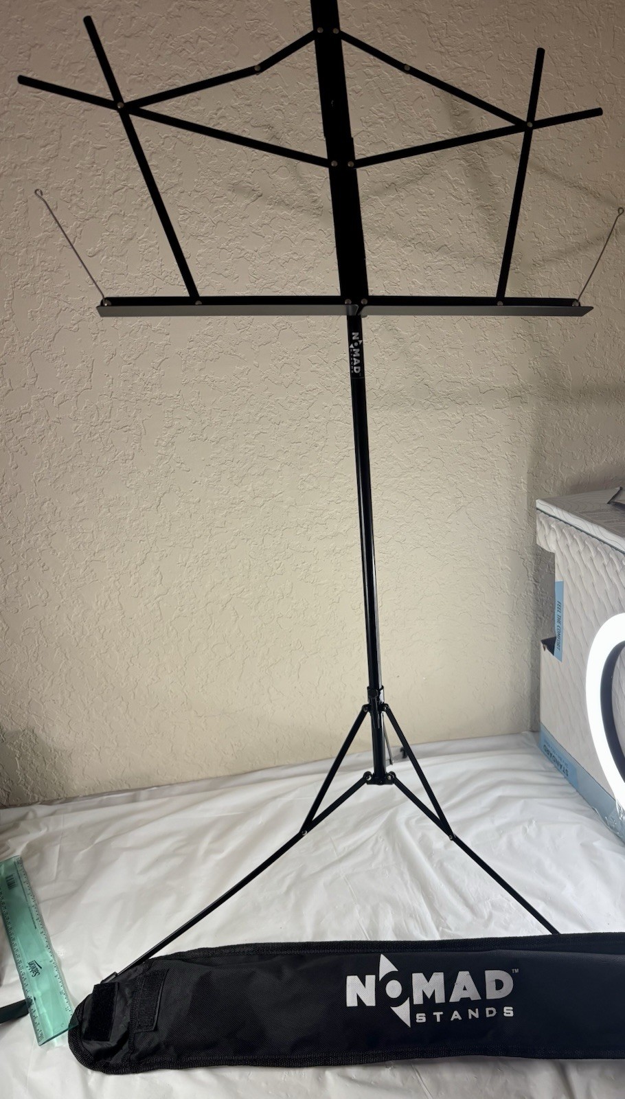 Nomad Stands NBS-1107 Lightweight Adjustable Desk Foldable Music Stand
