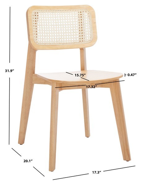 Safavieh LUZ CANE DINING CHAIR, Reduced Price 2172762180 DCH1006A-SET2