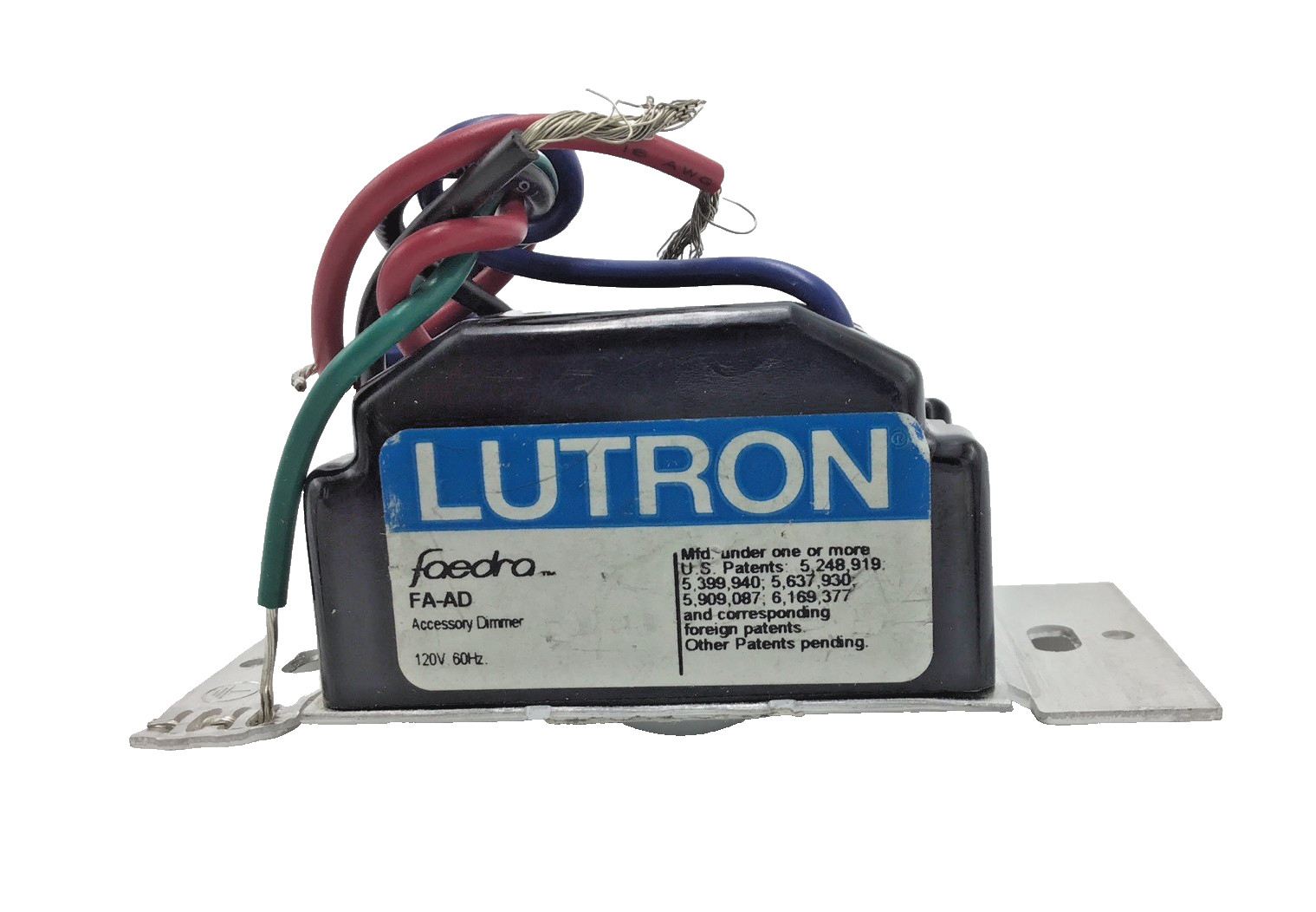 Lutron Faedra FA-AD Accessory Dimmer (White)