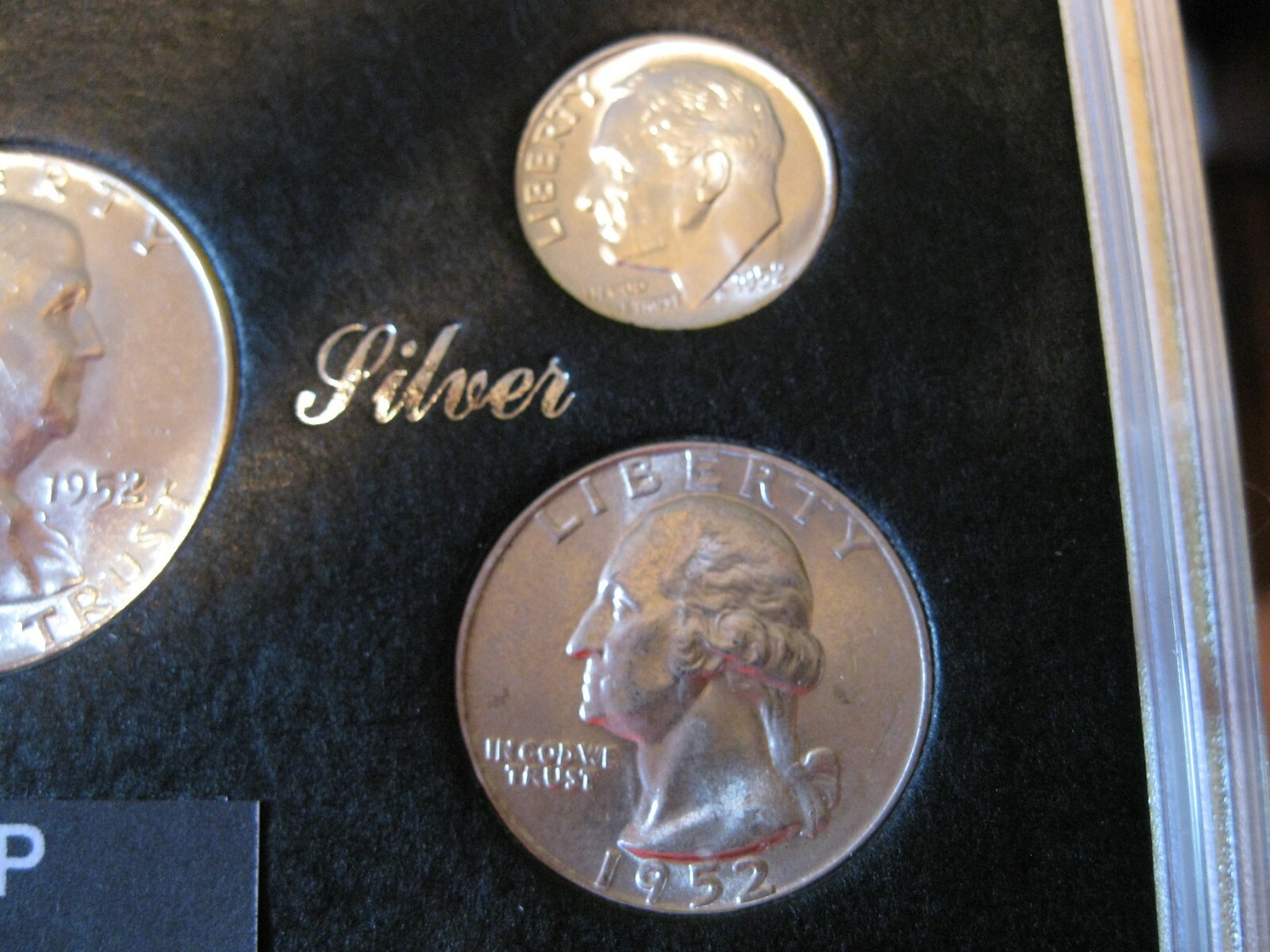 1952 P US Mint Set Silver Brilliant Uncirculated!