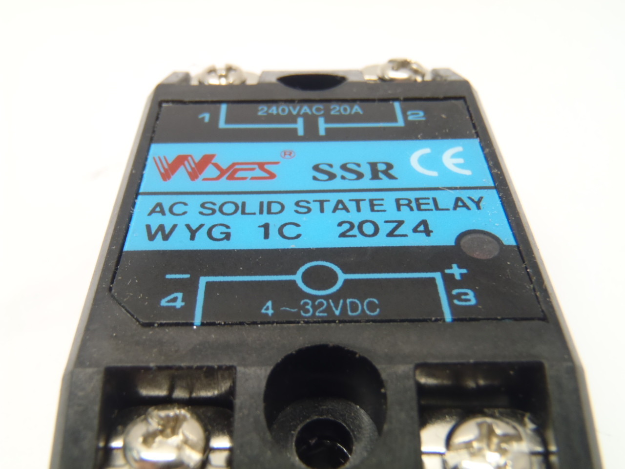 Wyes SSR WYG 1C 20Z4 Solid State Relay 240VAC