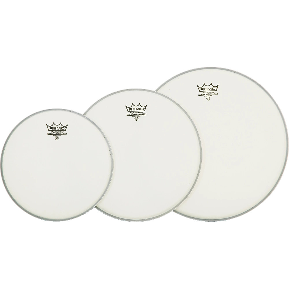Remo Ambassador Tom Drumhead Pack Fusion Clear
