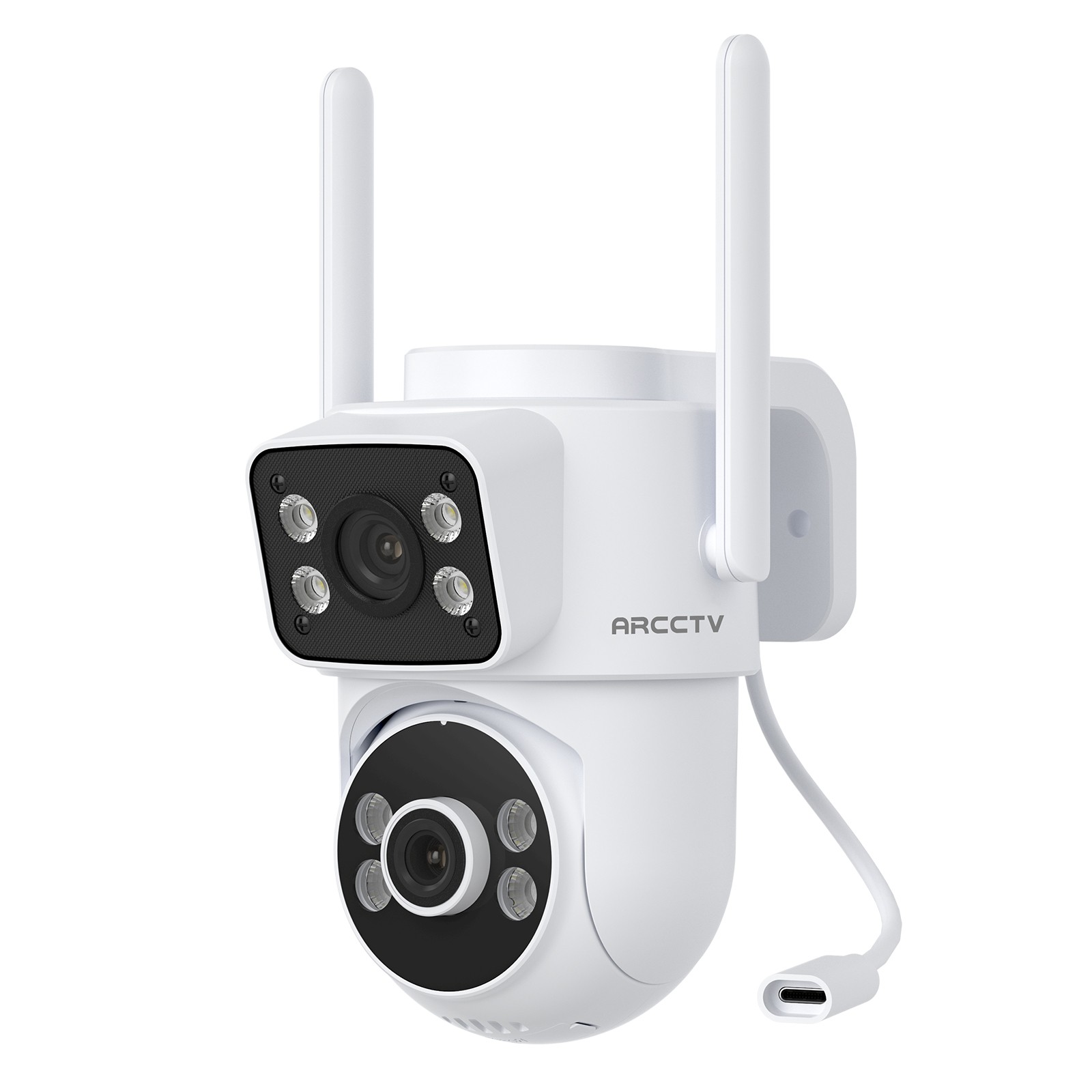ARCCTV 4MP Dual Lens Security Camera Pan/Tilt Outdoor Wireless WiFi Home Cameras