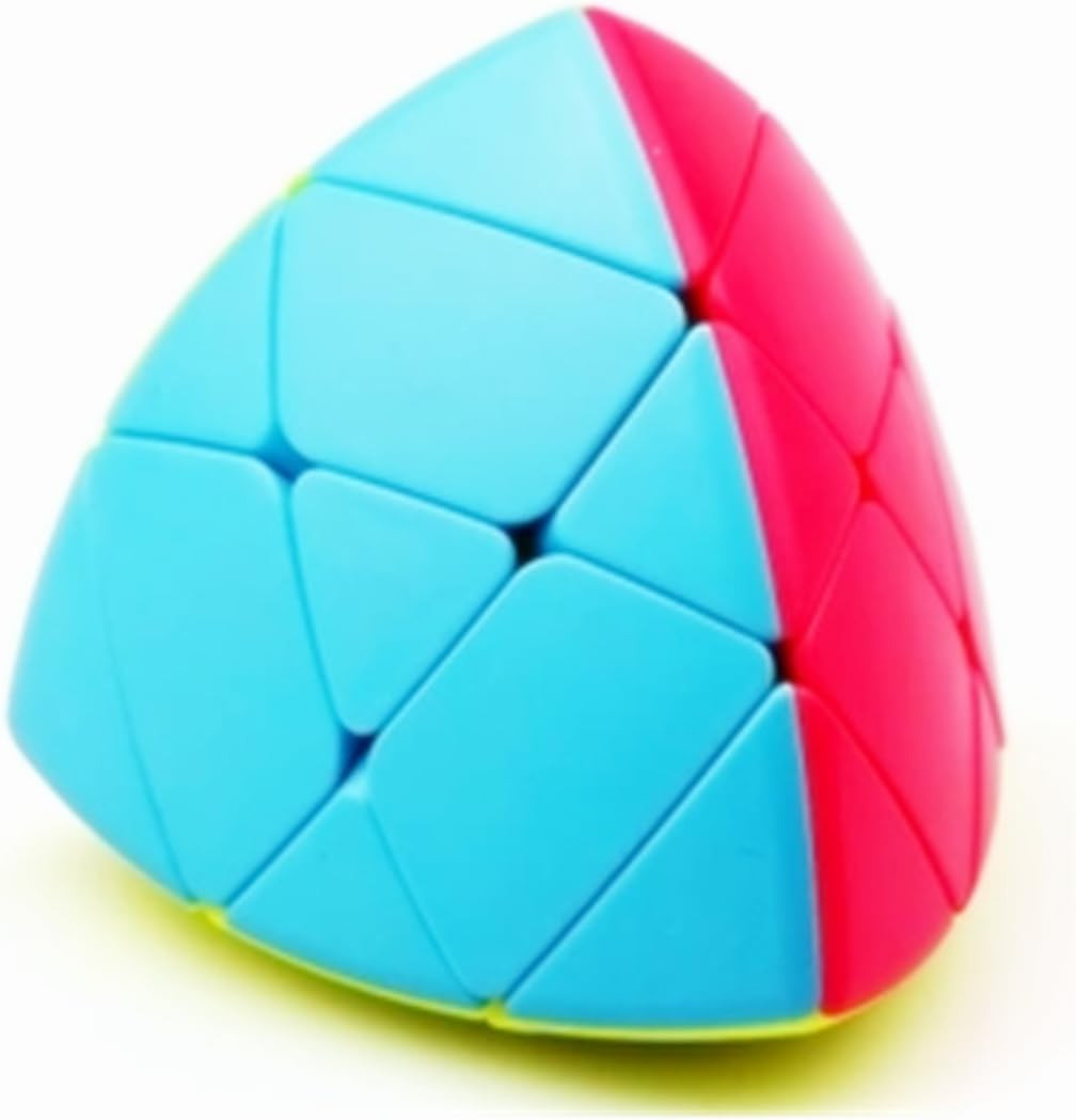 Mastermorphix Stickerless 3X3 Magic Cube Mastermorphix Master Pyramorphix Puzzle
