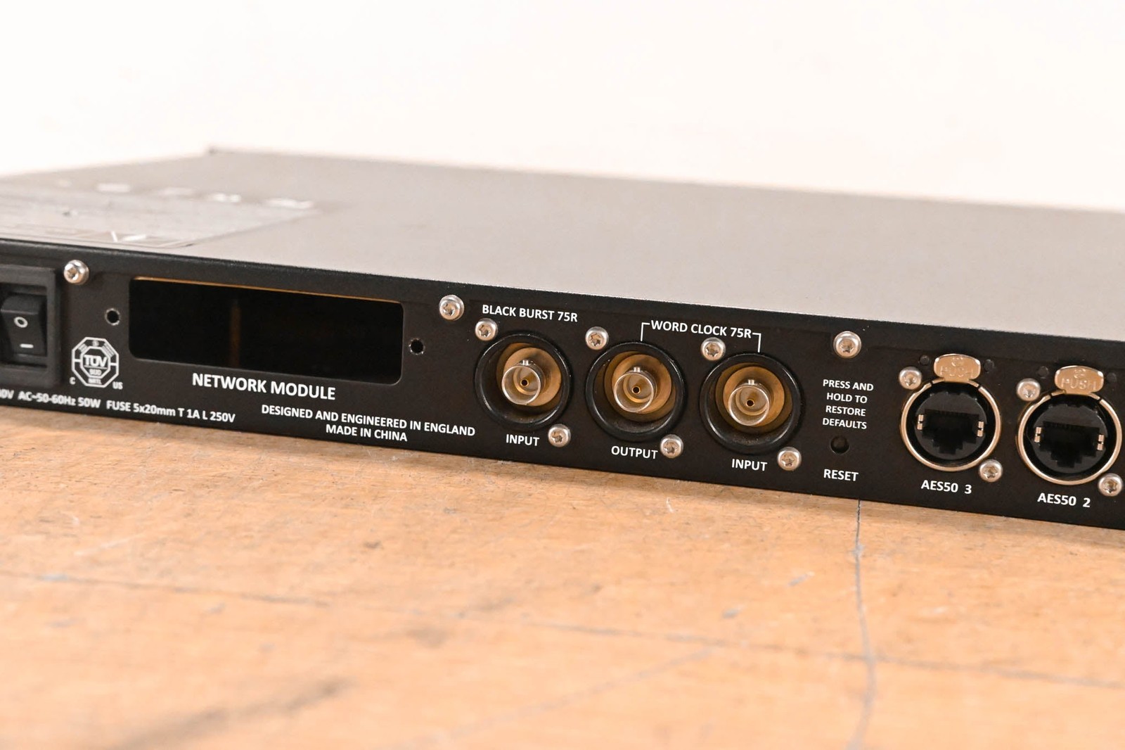 Klark Teknik DN9650 Digital Audio Network Bridge CG01WMH