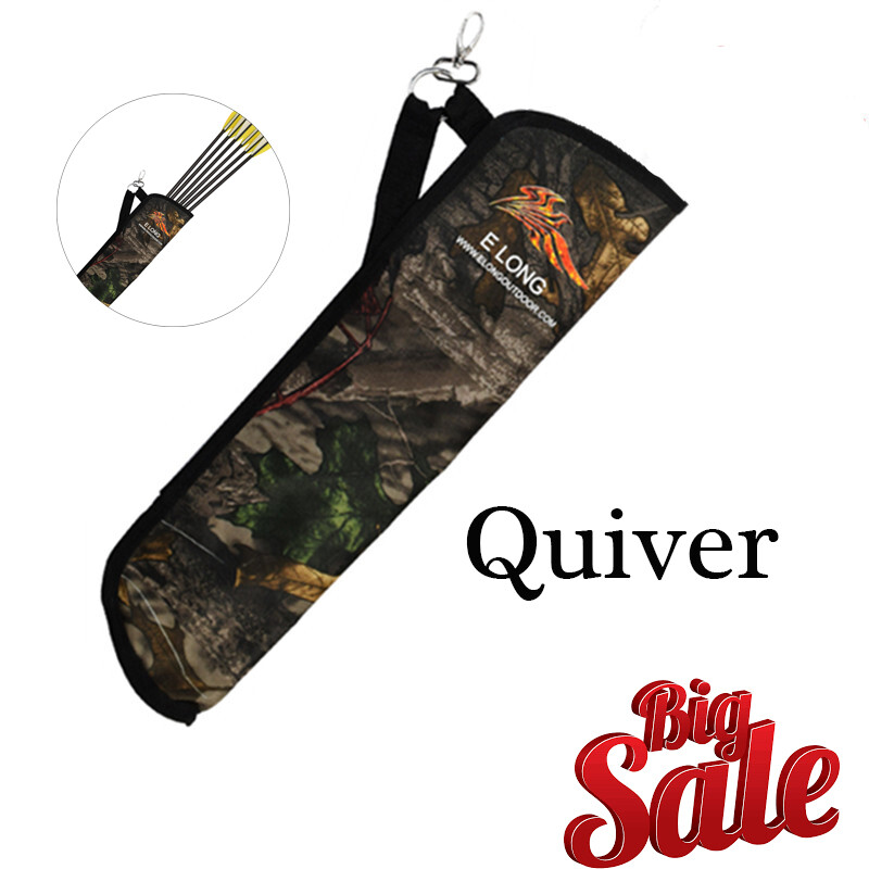 1XCamo Archery Arrow quiver tube Waist arrow bag & Waist Arrow Back Quiver Strap