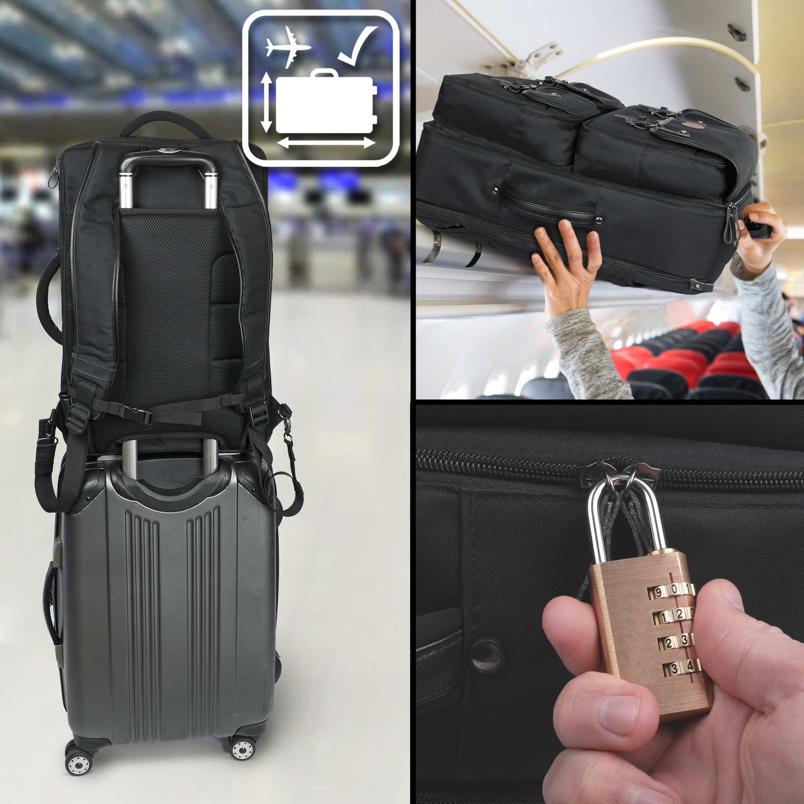 GOgroove Audio Mixer Backpack- Podcast Mixer Case Compatible with RODECaster Pro