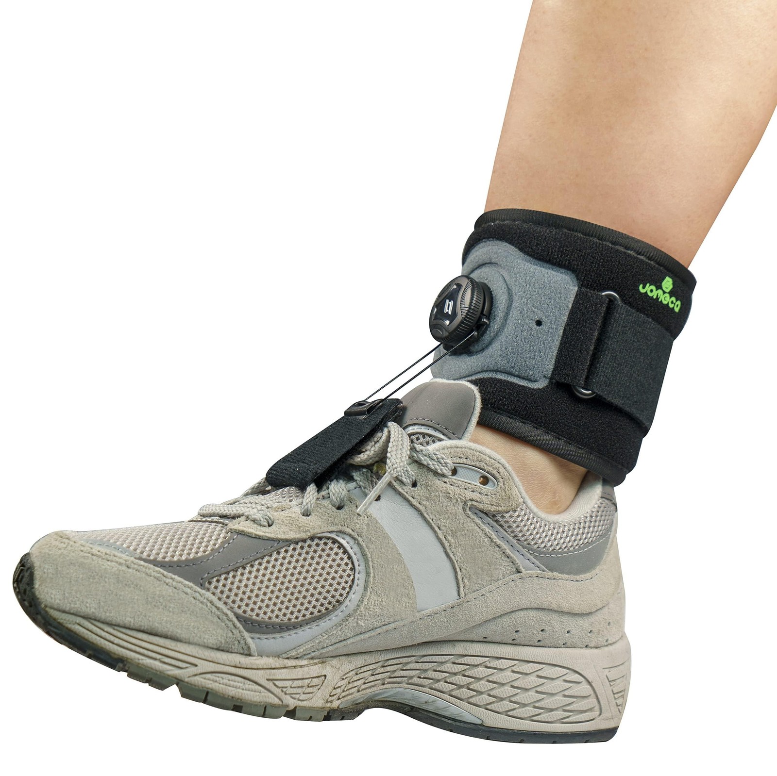 Drop Foot Brace with Reel-Adjust Dorsiflexion Drop Foot Support Lifting Up Fo...