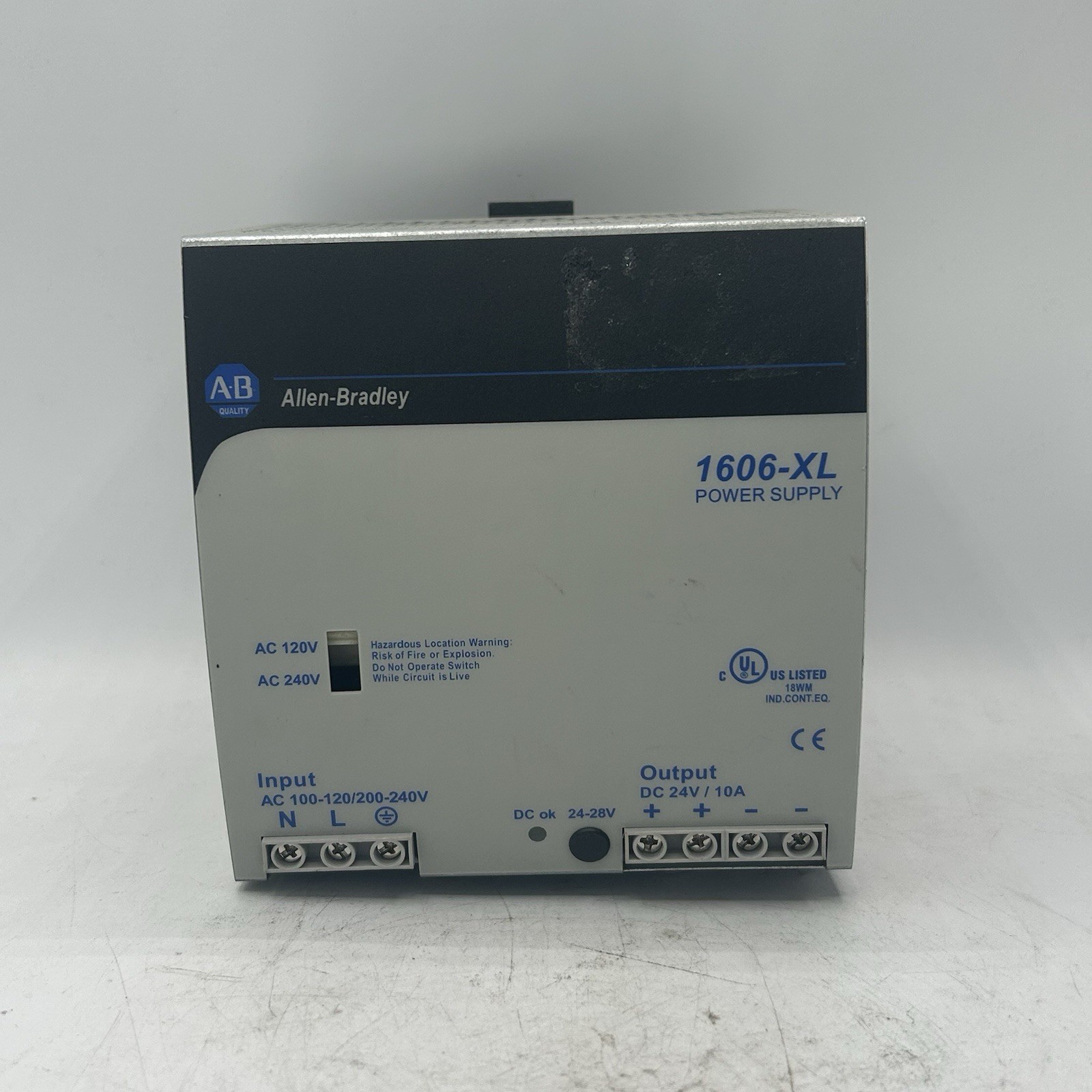 Allen Bradley 1606-XL Power Supply 1606-XL240E Ser A