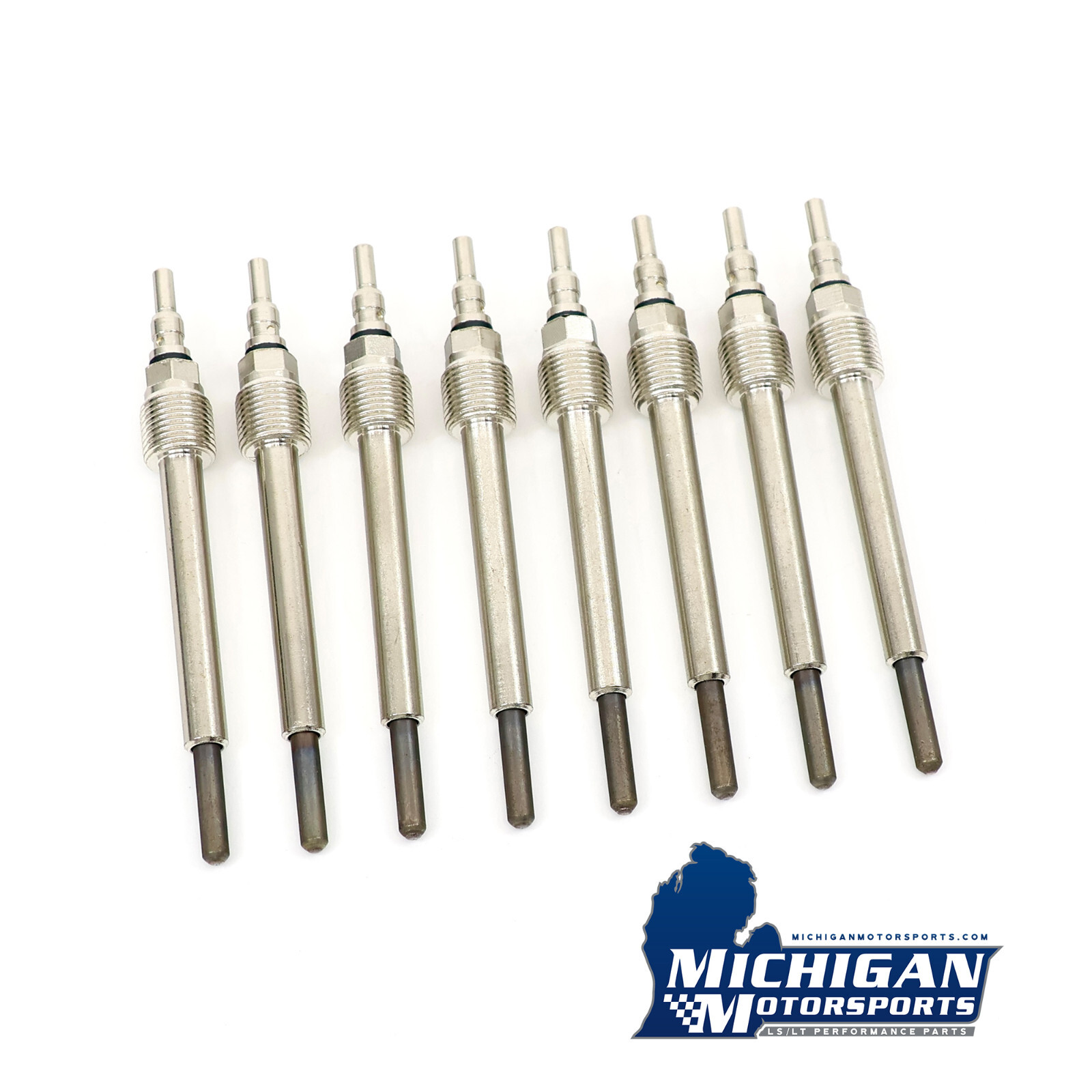 Premium Glow Plugs Set of 8 Fits 2004-2007 Ford 6.0 Powerstroke F350 F250
