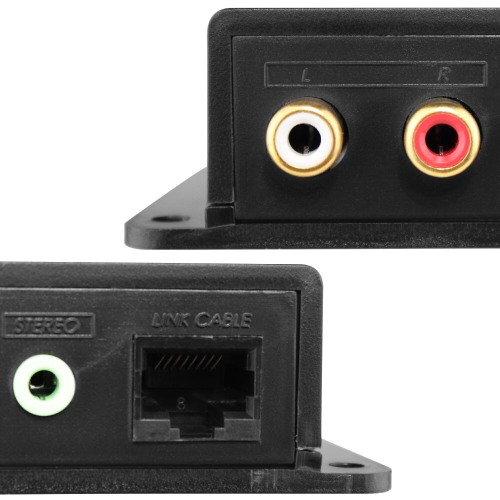 *OPEN BOX* Element-Hz™ ELE7021OB Stereo Audio over Cat5e / Cat6 Extender