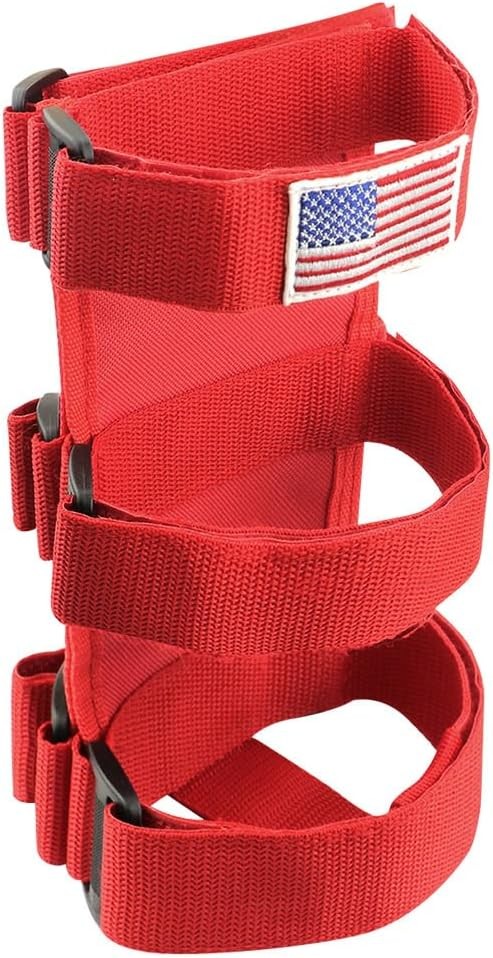 Fire Extinguisher Holder Roll Bar Mount Strap Jeep Wrangler