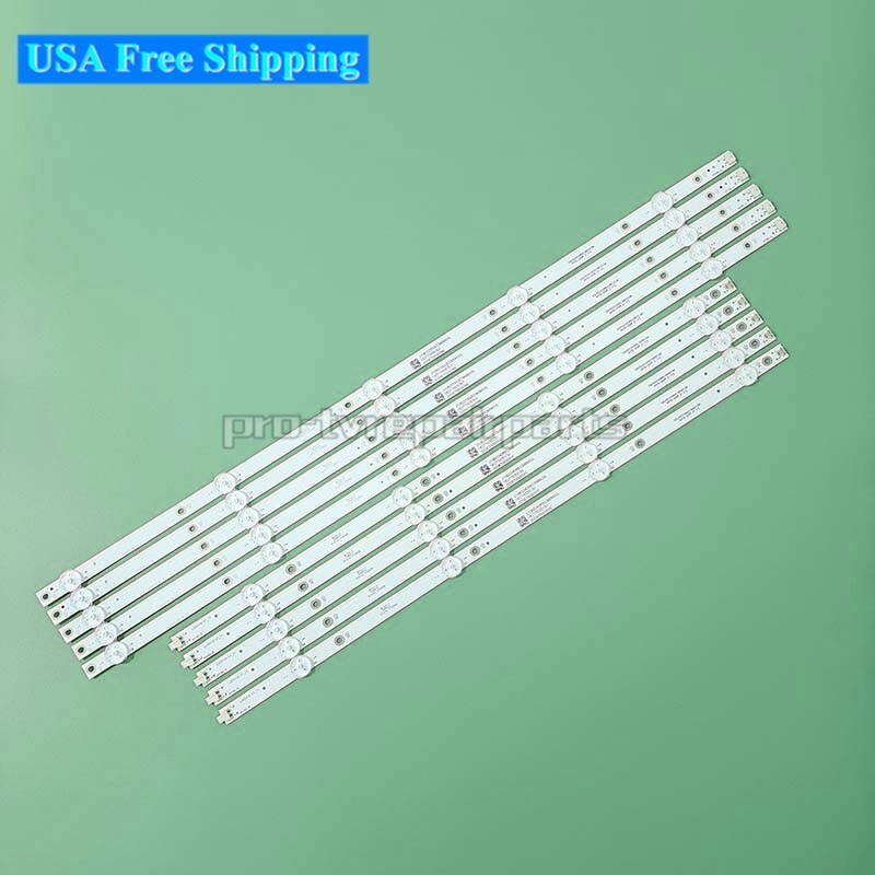 LED Strips For Insignia NS-55F301NA22 LB55135 V1_01 LB-DM3030-GJBBY555X9ABG2