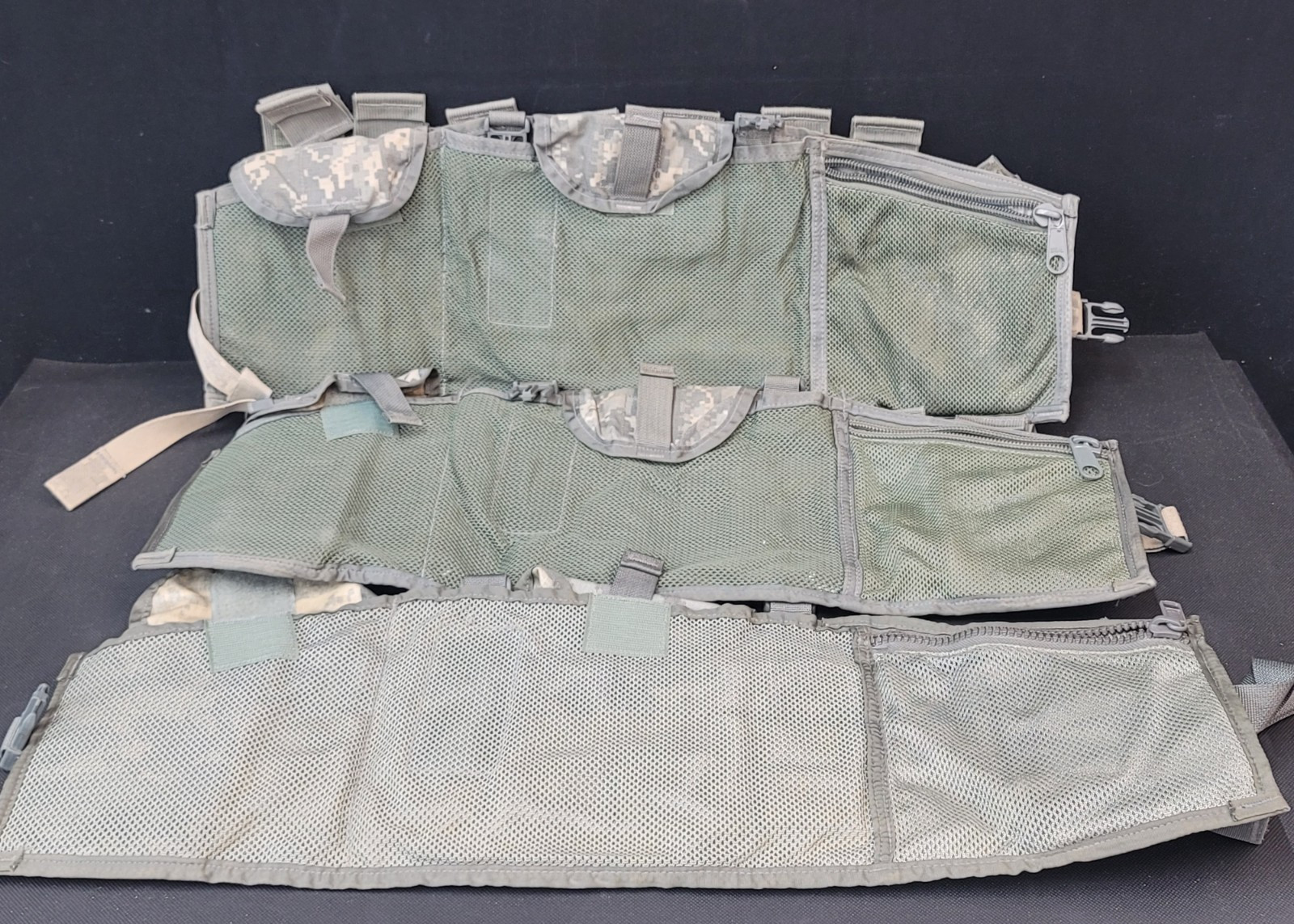 Lot of 3 Tactical Assault Panel - ACU - TAP Panel Only