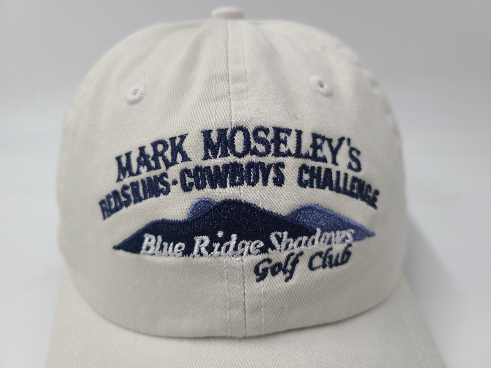 Blue Ridge Golf Club Mark Moseleys Challenge Ahead Strapback Adjustable Hat Cap